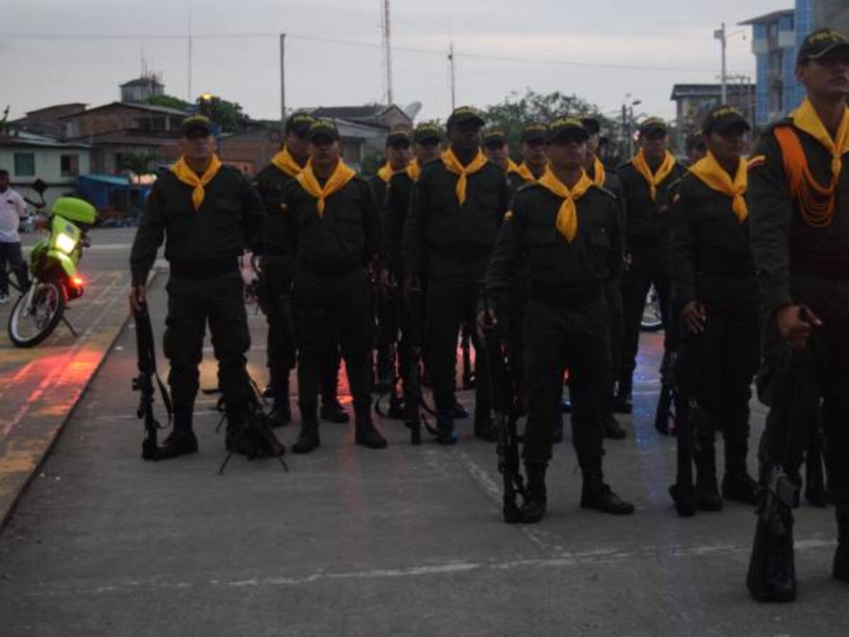 Llegó contingente policial a zonas veredales de normalización en Nariño