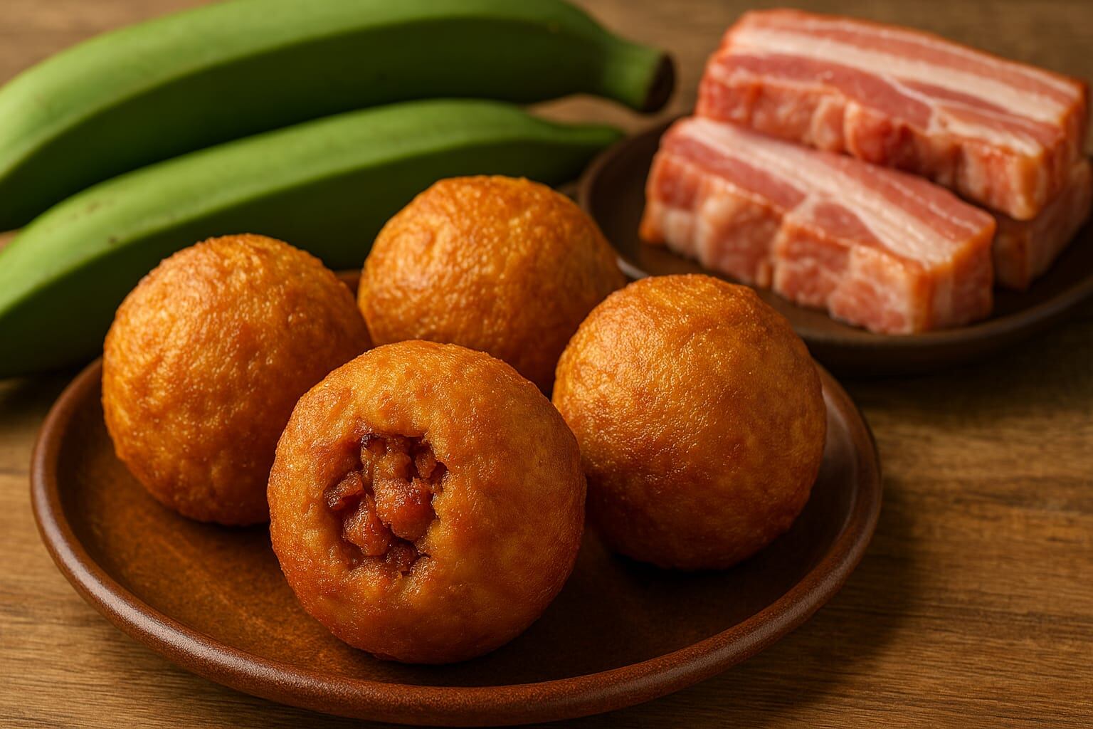 Marranitas del Valle del Cauca, imagen generada con IA.