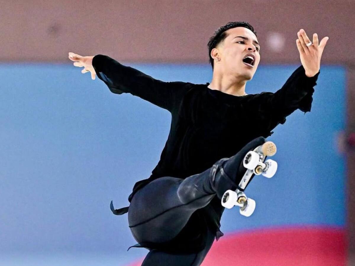 Bryan Carreño, campeón mundial de patinaje artístico