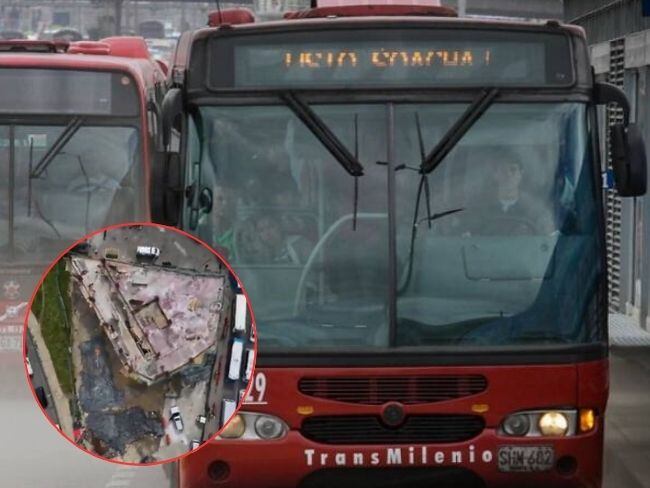 En las obras de Transmilenio en Soacha se construye un Colector de Aguas bajo tierra.