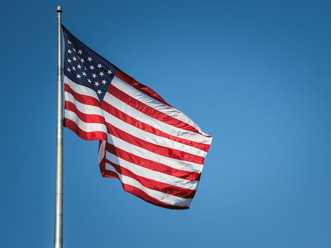 Bandera de Estados Unidos. Foto: Getty Images.