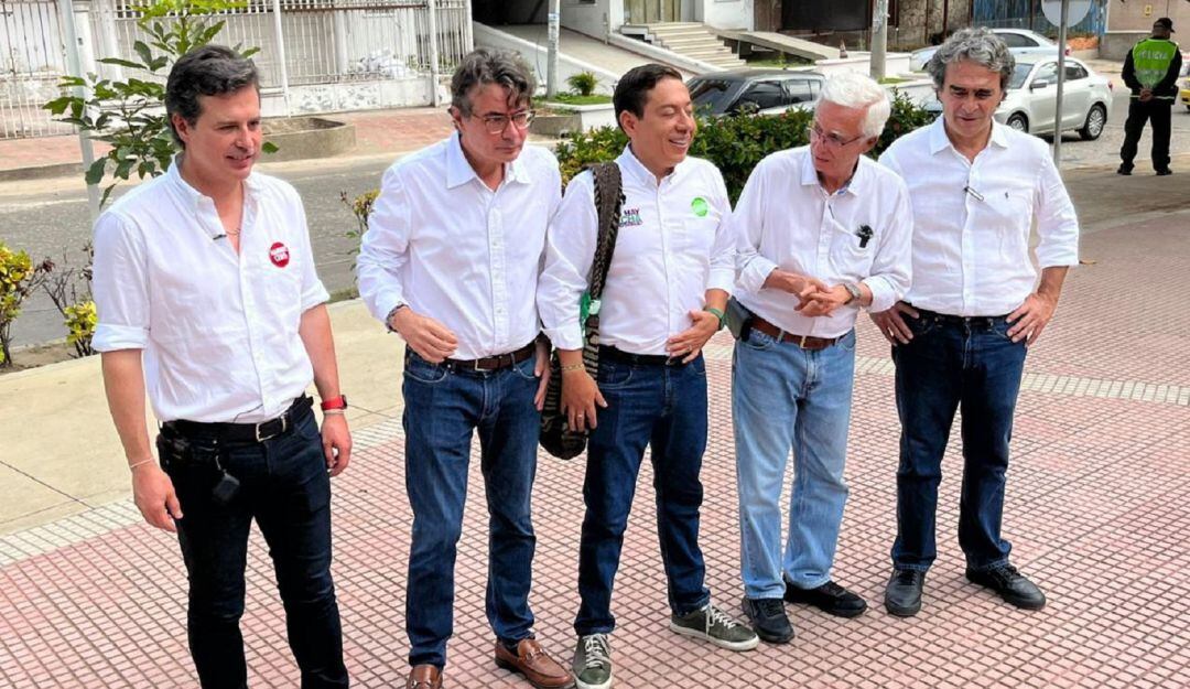 Candidatos de la Coalición Centro Esperanza 