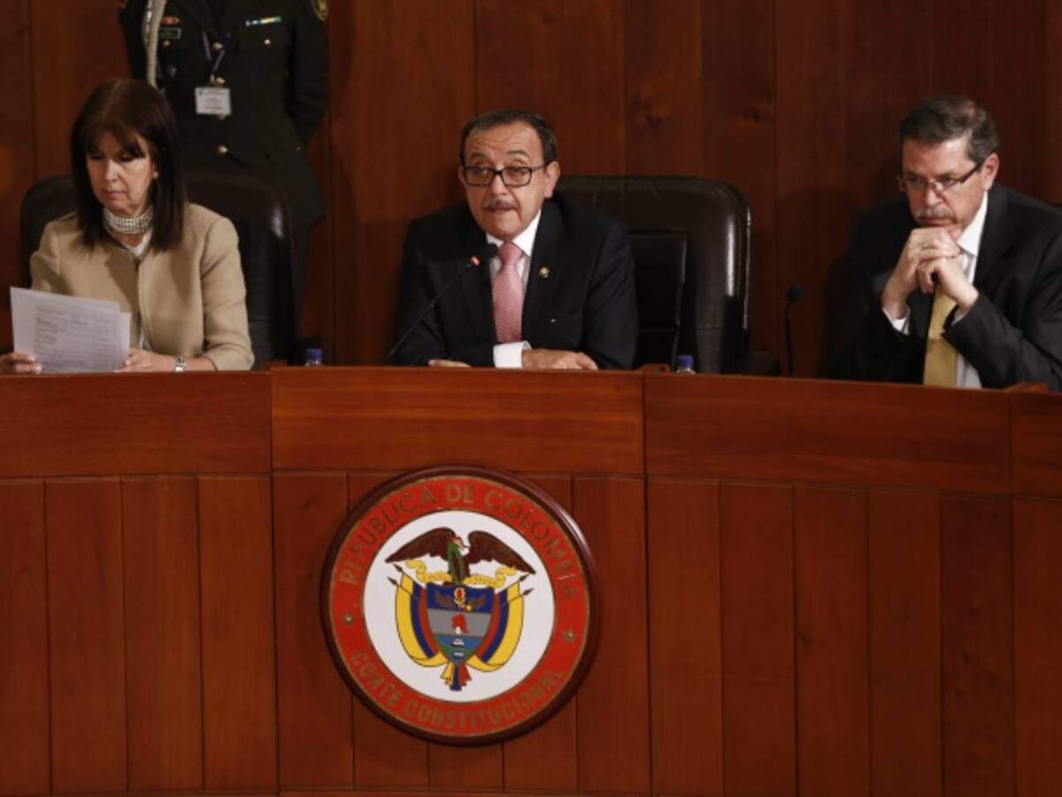 Hoy continúa sala plena en la Corte por el fast track