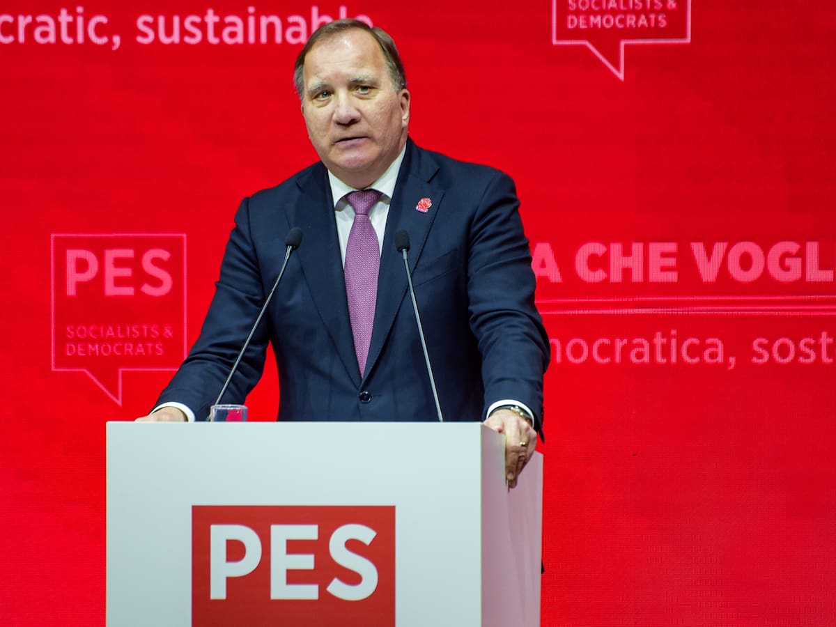 “La plata no es la que gobierna, es la gente”: Ex primer ministro de Suecia, Stefan Lofven