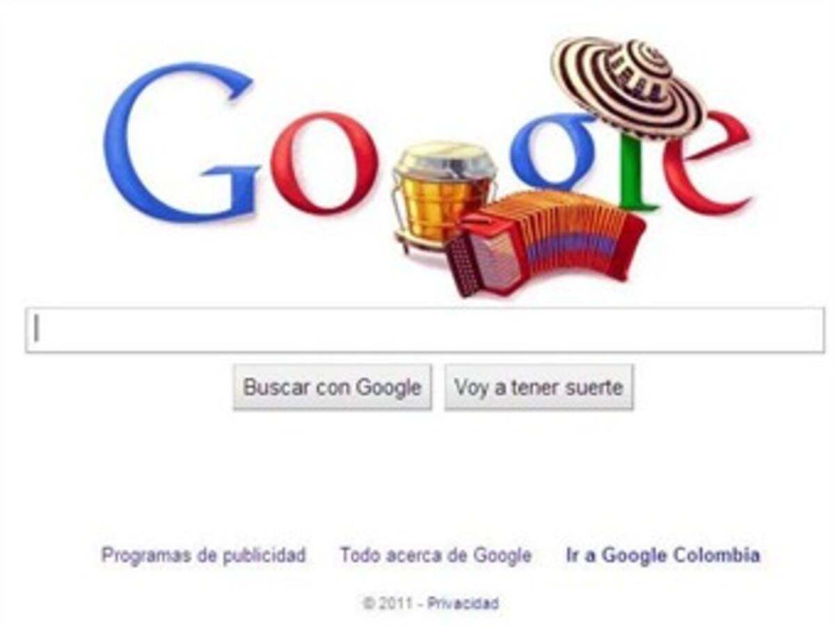 Google dedica su portada al festival Vallenato de Colombia