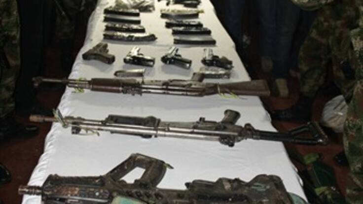 Encuentran poderoso fusil israelí en manos de las Farc