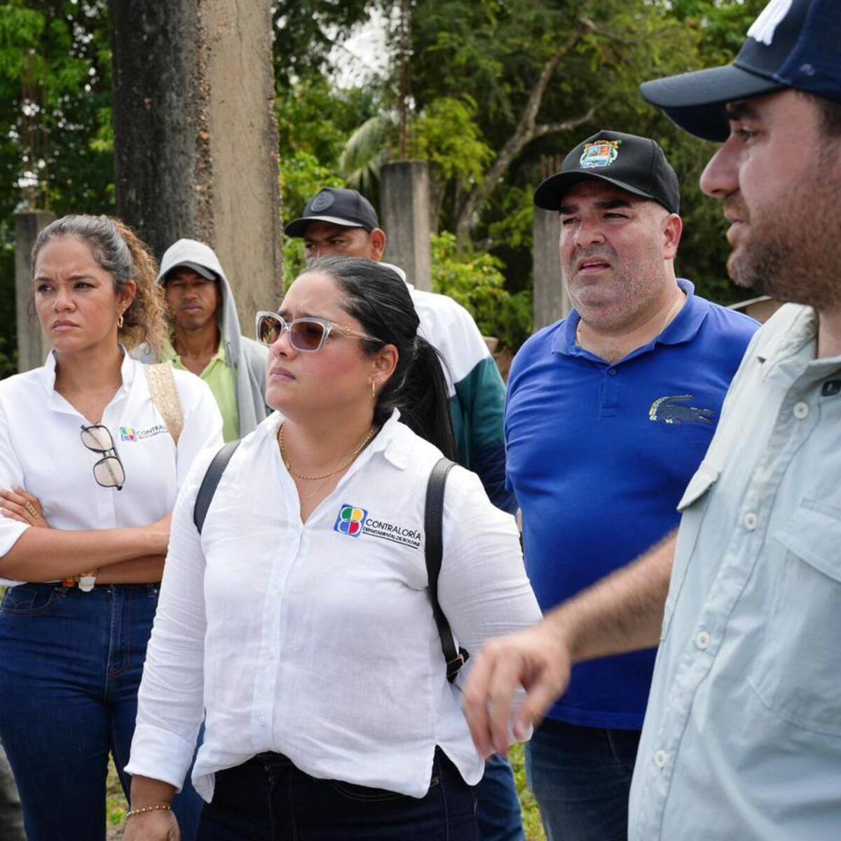 Contraloría de Bolívar verifica en territorio la entrega del megacolegio en Altos del Rosario