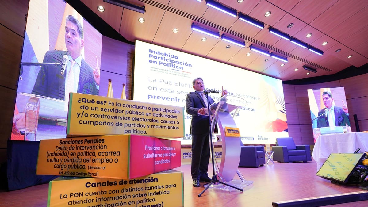 Así combate la Procuraduría la indebida participación en política de funcionarios públicos