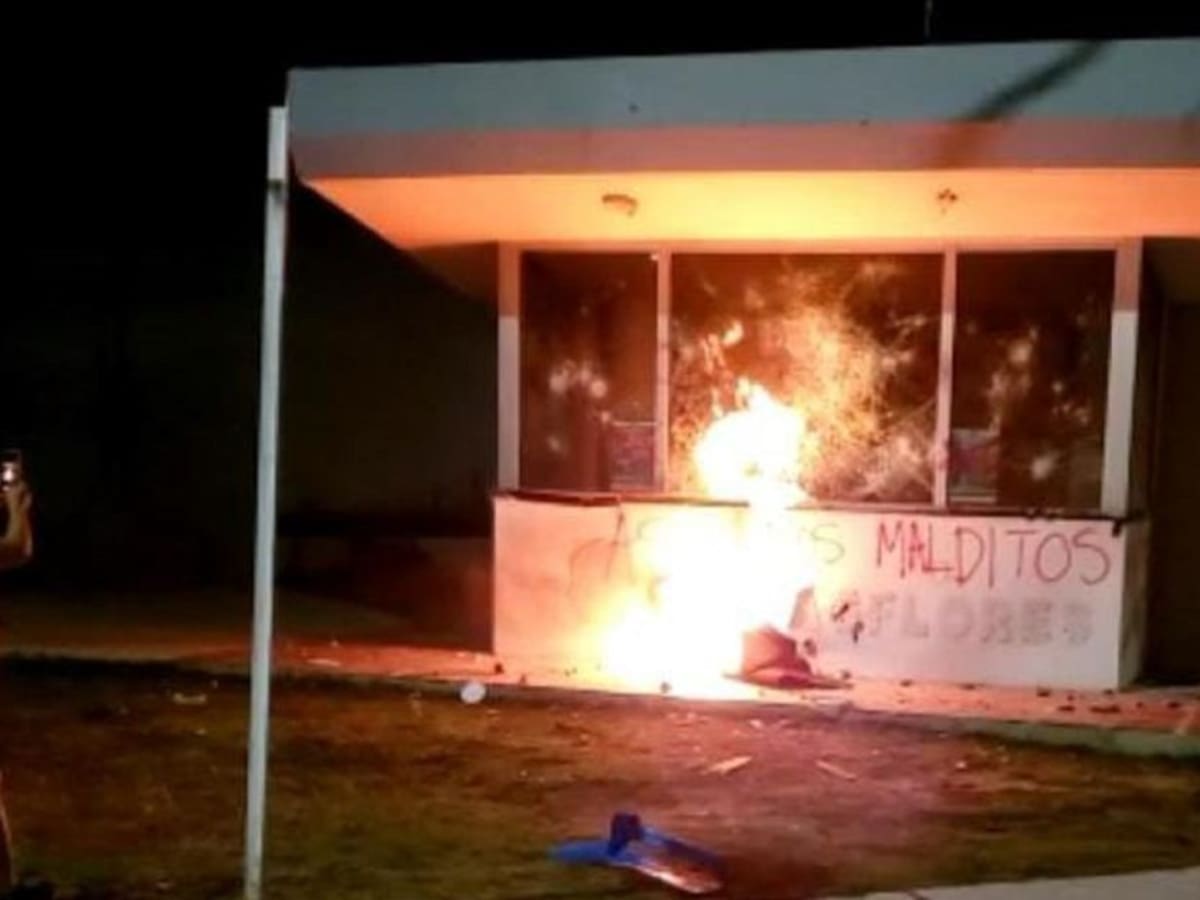 Vandalizan el CAI de Las Flores en Barranquilla