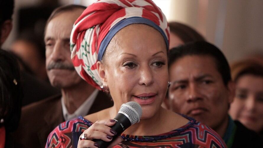 Piedad Córdoba, ex senadora. Foto: Colprensa