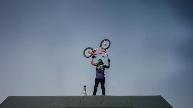 Juan Caicedo, el colombiano que conquistó Alemania con el BMX Freestyle