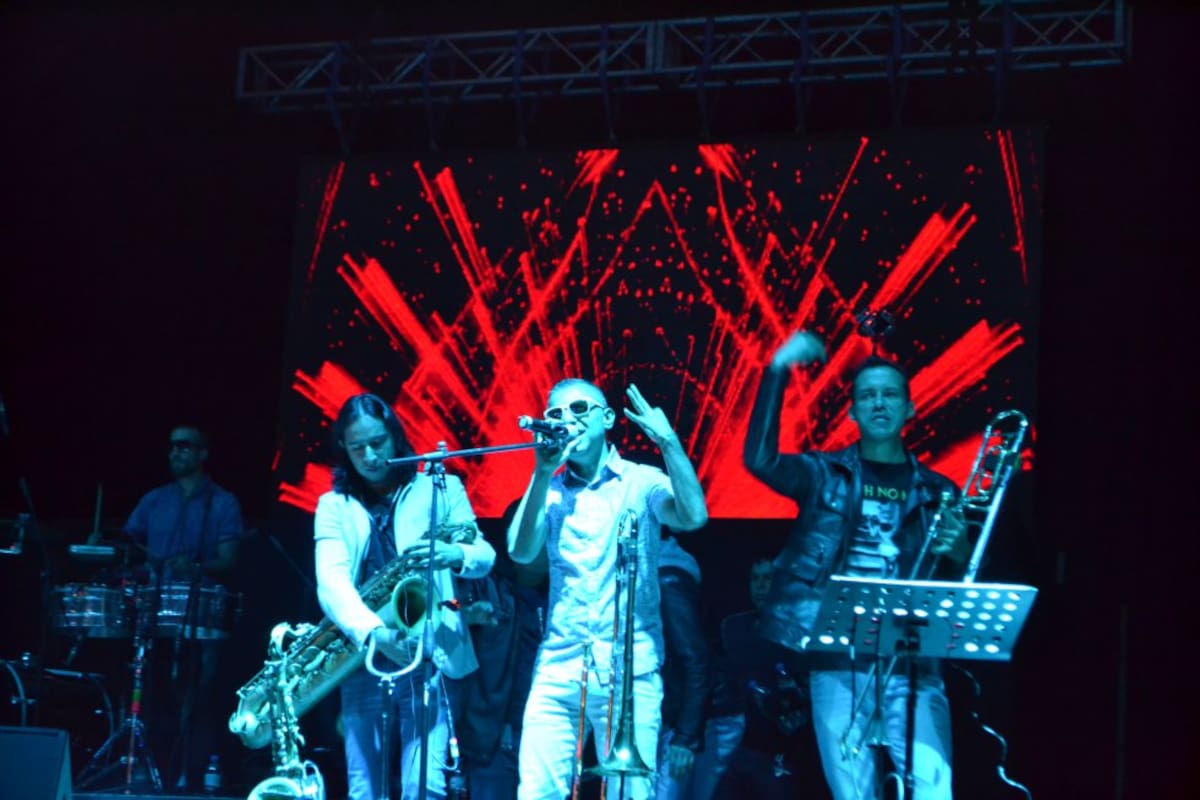 El evento contó con la presentación principal del artista Shaggy.