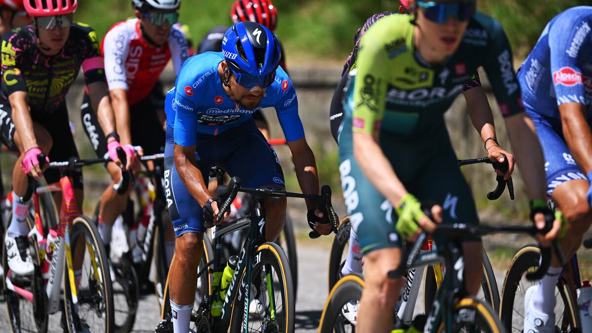 Colombianos en la etapa 9 del Giro: Molano fue protagonista y Martínez sigue segundo
