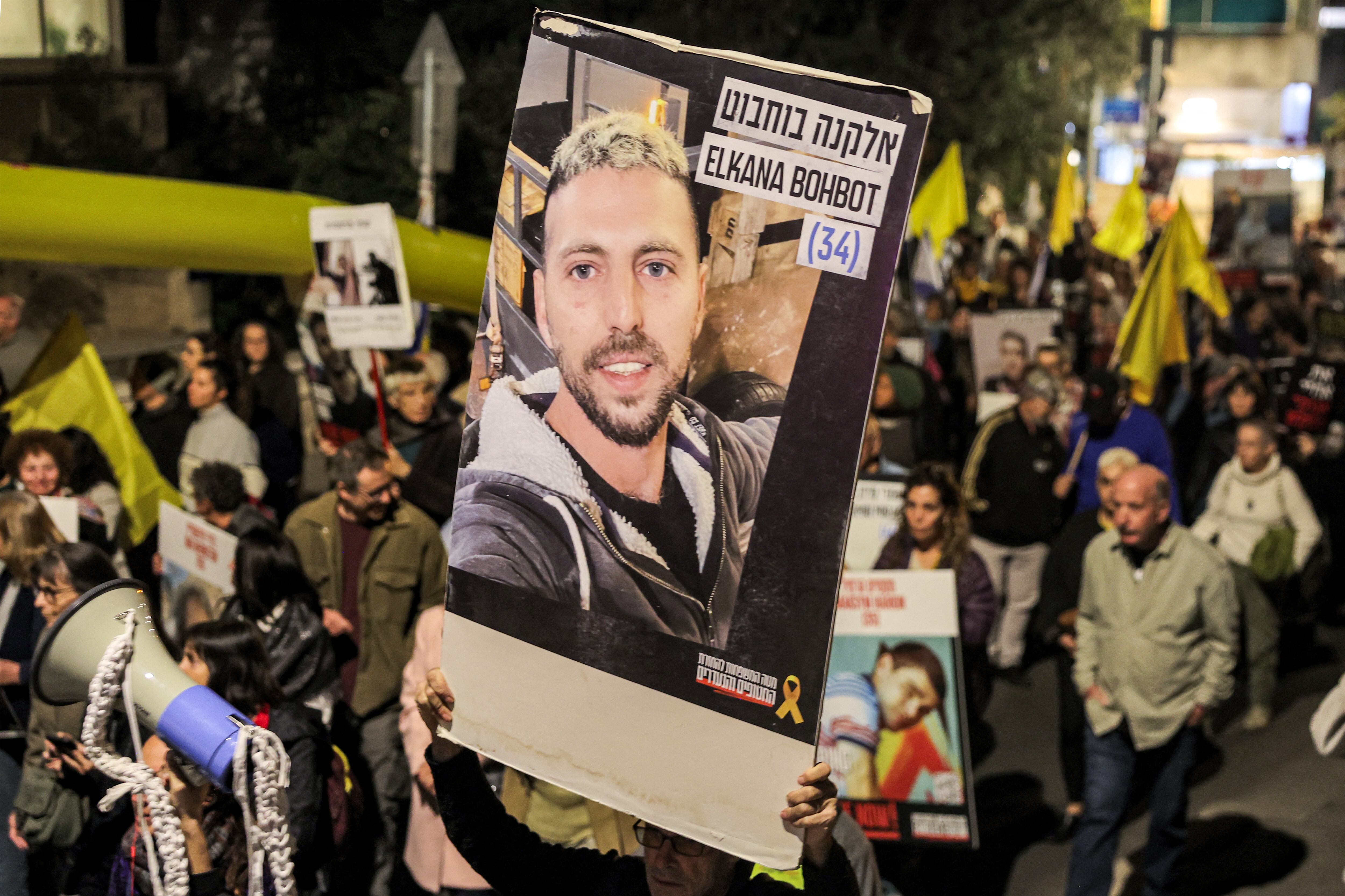 Elkana Bohbot, ciudadano colombo-israelí. (Foto AHMAD GHARABLI/AFP via Getty Images)