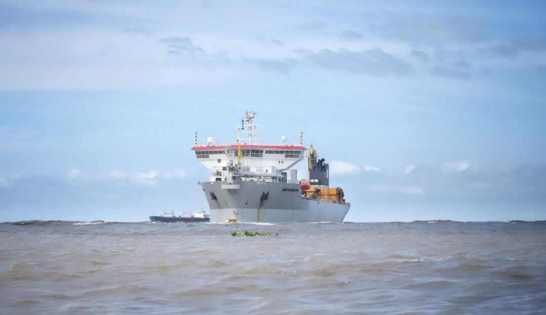 Draga Bartolomeu Dias. Cortesía: Cormagdalena