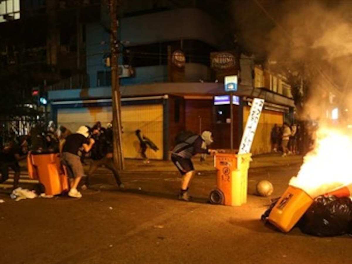 Protestas en Brasil se mantienen a días de la llegada del papa Francisco