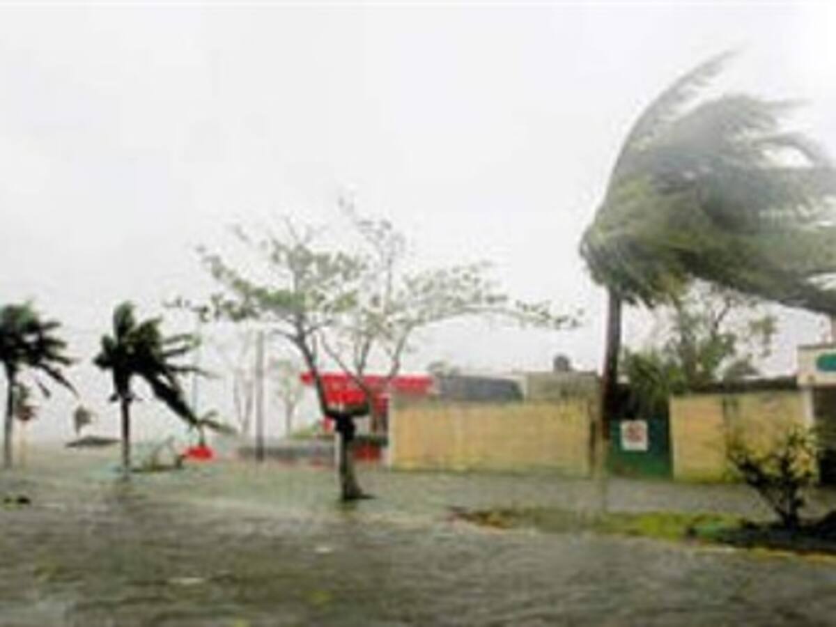 Vendaval causó destrozos en Montería