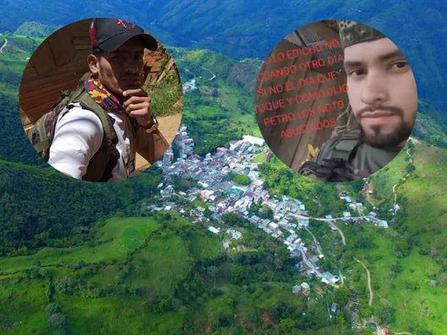 Alias W del Clan del Golfo y Primo Gay del frente 5 de las disidencias