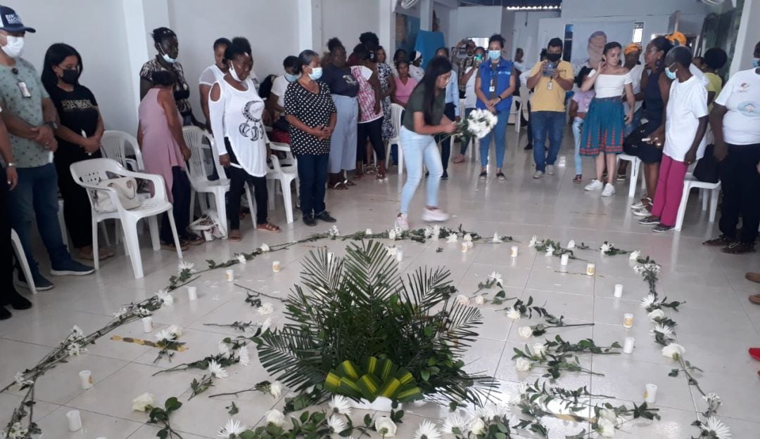 Intervención en cementerio de Tumaco 