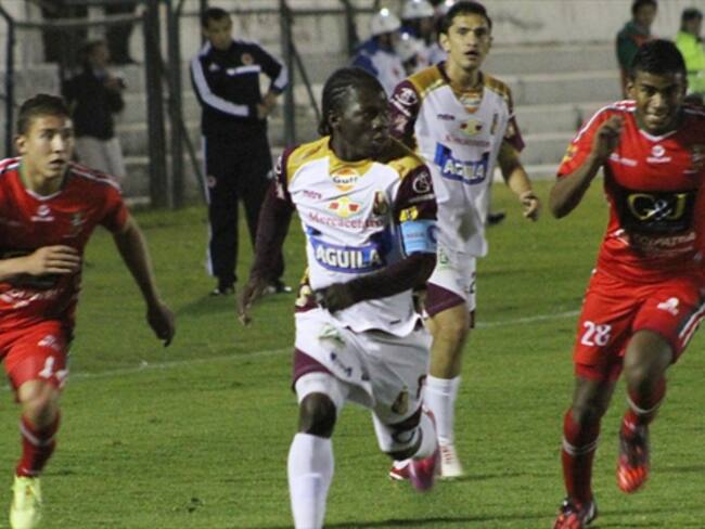 Patriotas y Tolima empataron en la ida de la llave semifinal de la Copa
