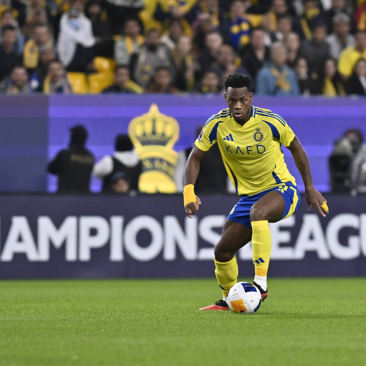 Jhon Jader Durán debutó con el Al-Nassr en goleada en la Champions de Asia
