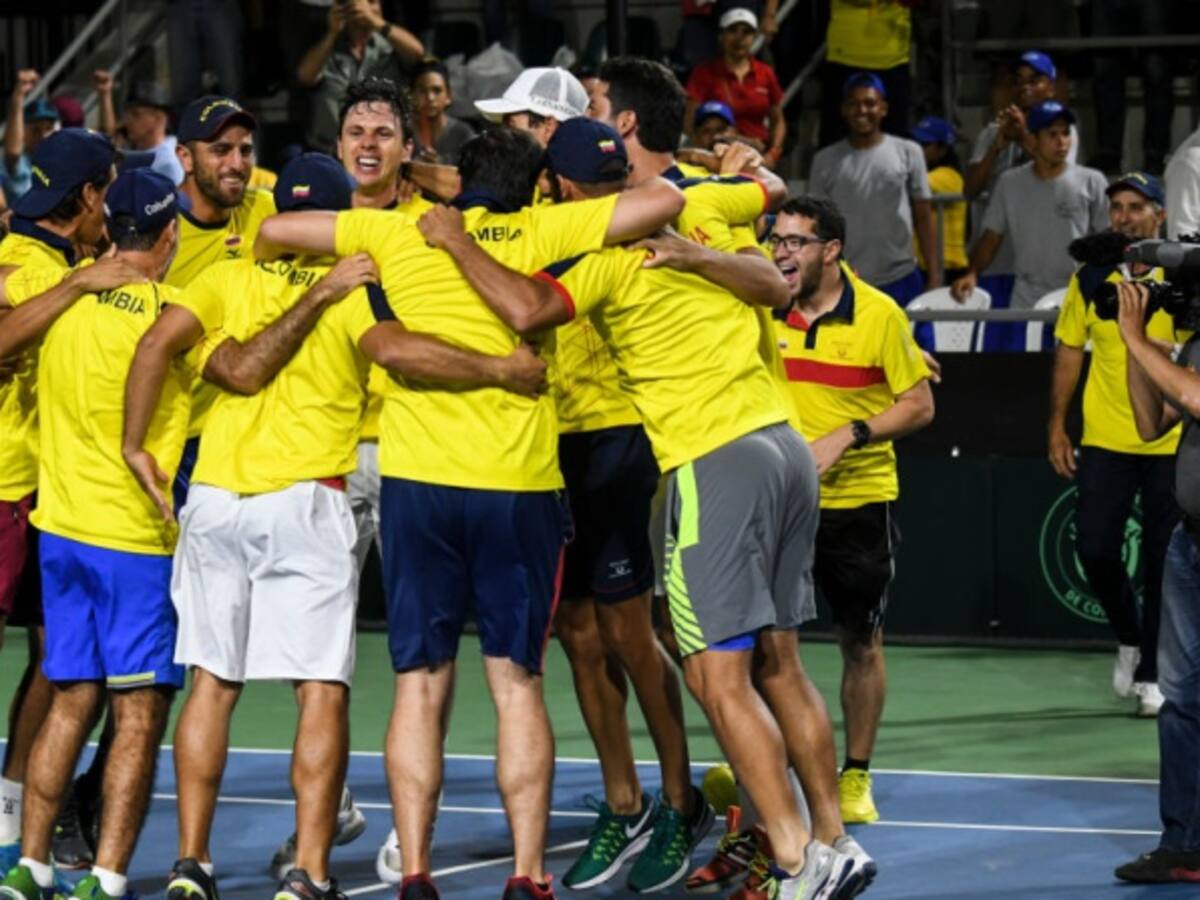 Colombia elimina a Brasil en Copa Davis y jugará repechaje de Grupo Mundial