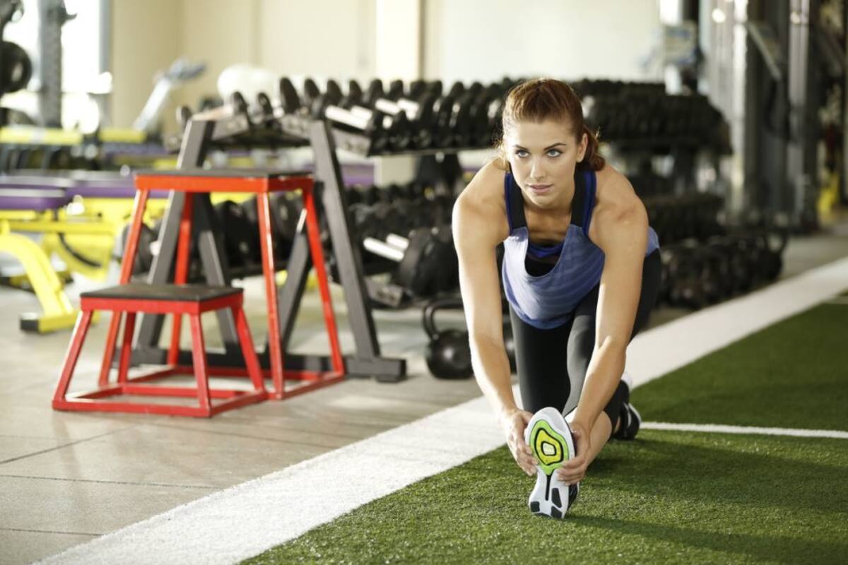 La estadounidense Alexandra Patricia Morgan juega fútbol. 