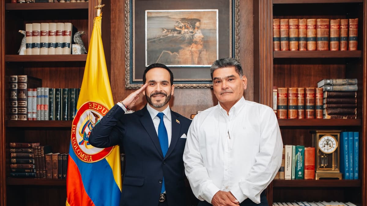 Presidente electo, Abelardo de la Espriella, se reunió con el procurador Gregorio Eljach