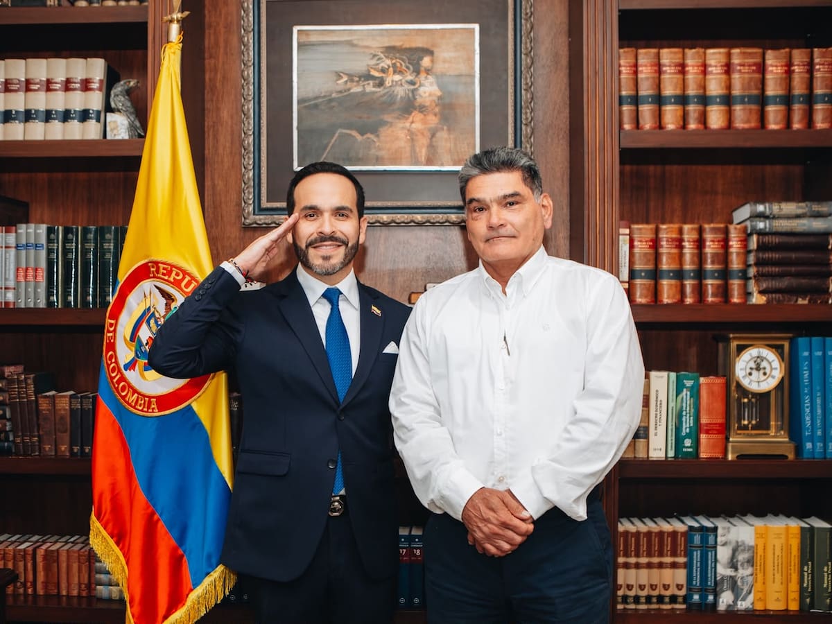 Presidente electo, Abelardo de la Espriella, se reunió con el procurador Gregorio Eljach