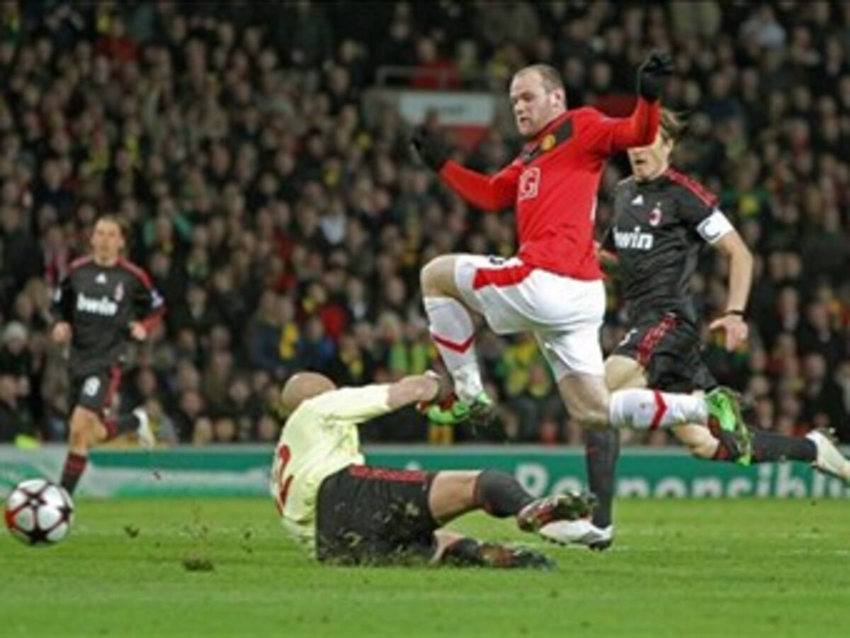 Manchester United humilla al Milán y lo deja por fuera de la Liga de Campeones