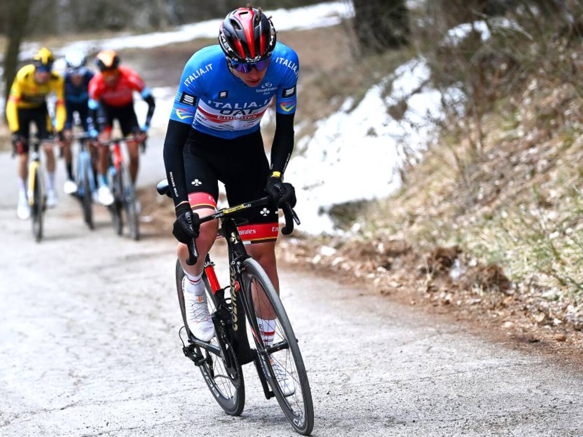 Pogacar da otro golpe en la Tirreno-Adriático; mal día para los colombianos