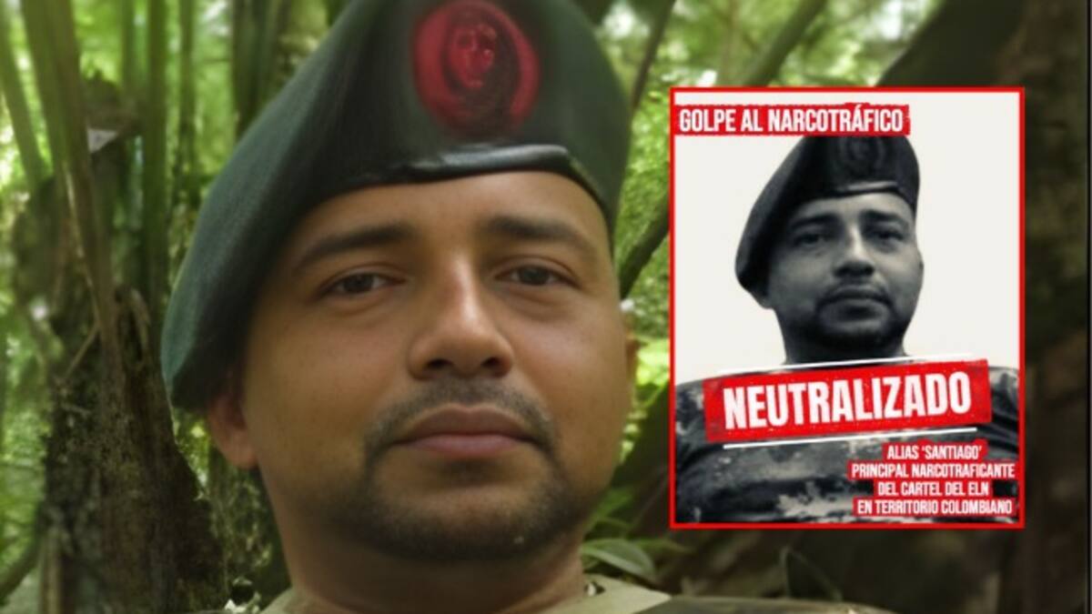 Fuerza Pública neutraliza a alias ‘Santiago’, peligroso cabecilla del ELN en el Chocó