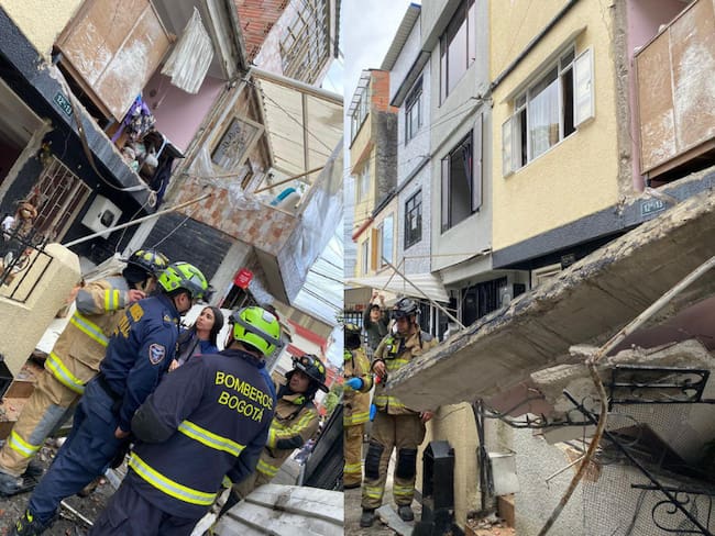 Explosión dentro de una vivienda en el sur de Bogotá