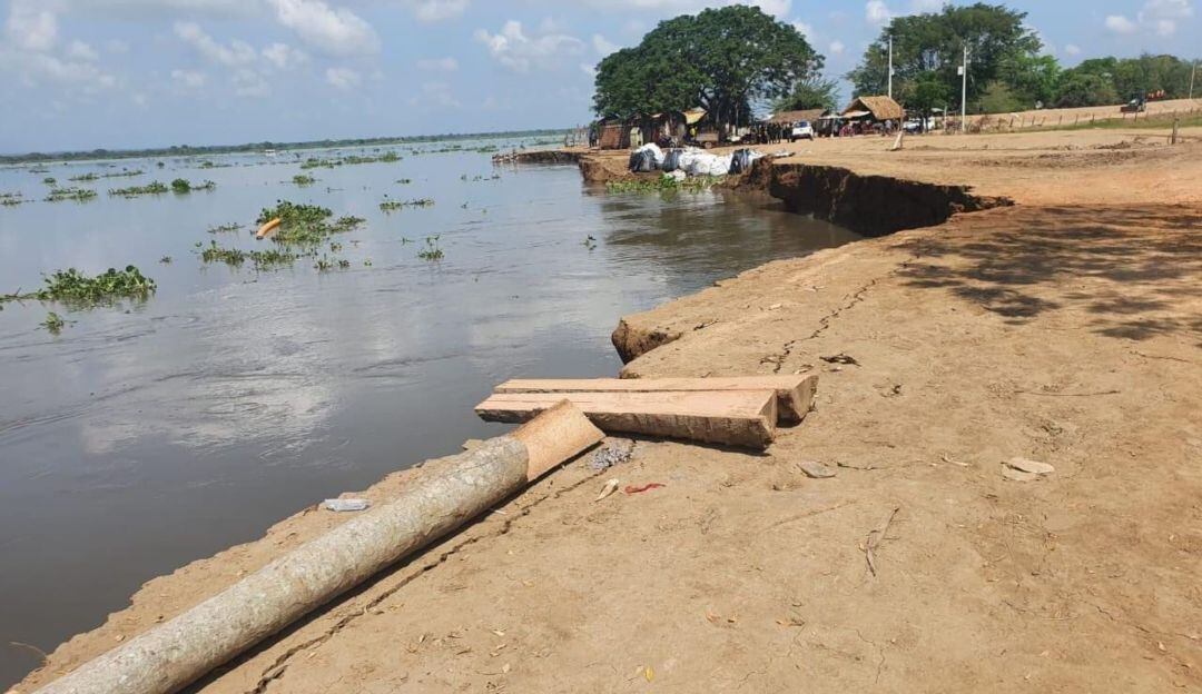Erosión del río Magdalena