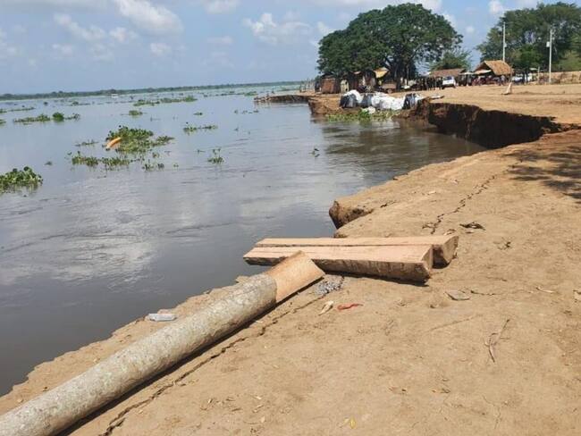 Erosión del río Magdalena