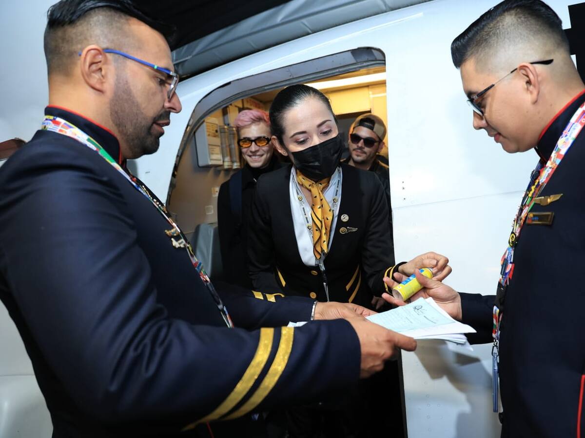 Este es el balance del primer vuelo comercial Caracas – Bogotá – Caracas