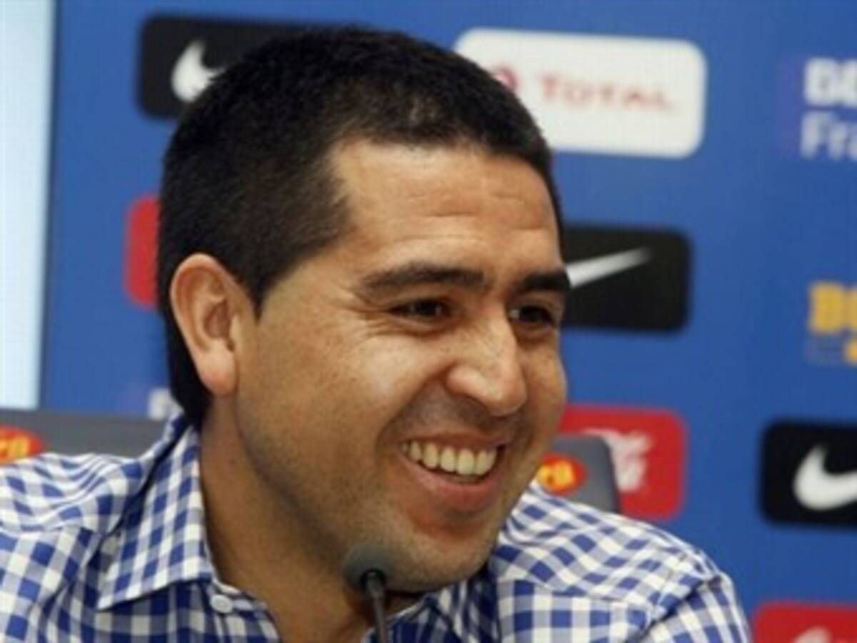 Juan Román Riquelme: "Me siento futbolista otra vez"
