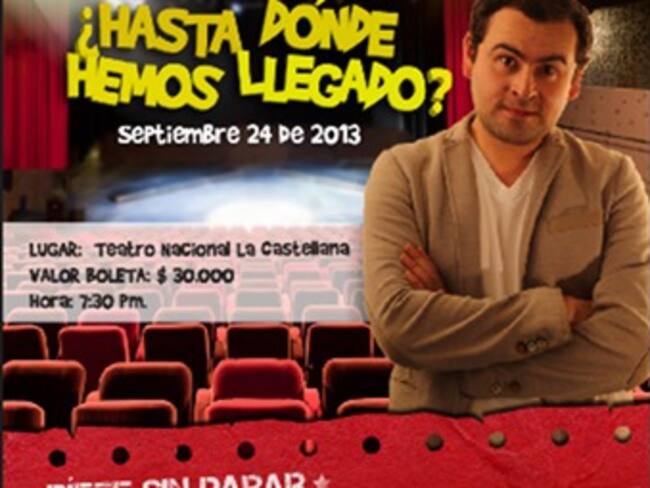 ¿Hasta dónde hemos llegado? nuevo stand-up comedy de Ricardo Quevedo