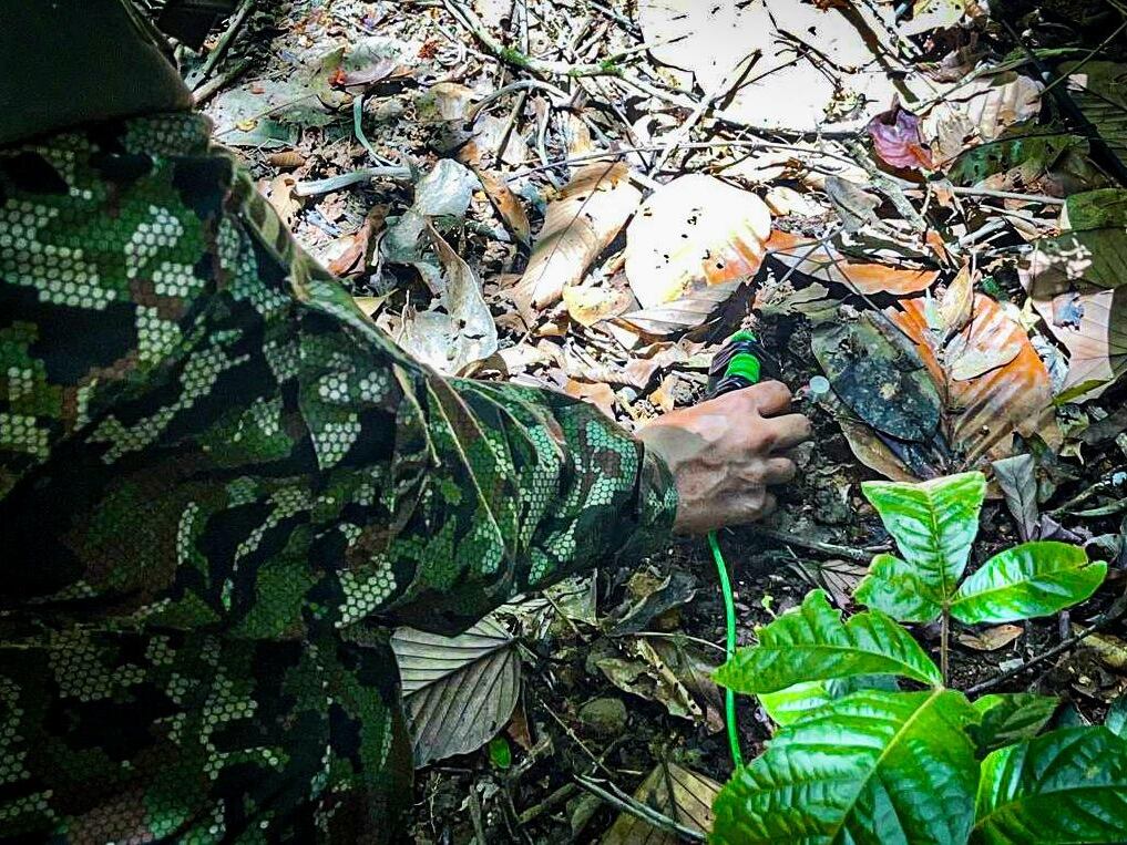 Minas antipersona- foto Brigada 14 del ejército