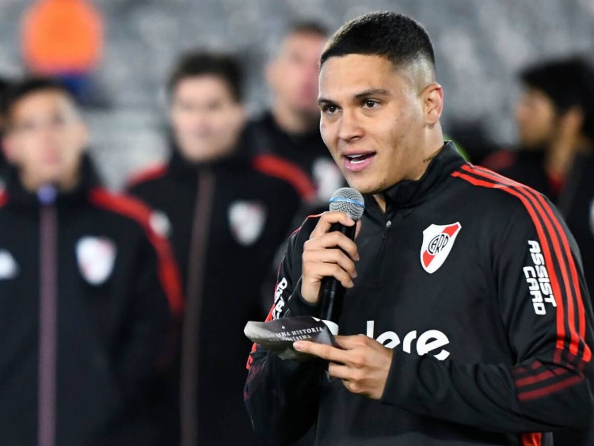 Juan Fernando Quintero es esperado este jueves en Argentina para sumarse a River Plate