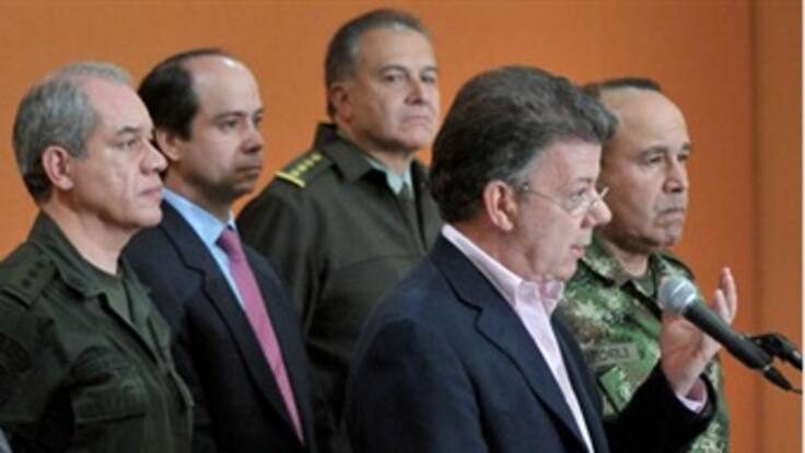 Santos anuncia paquete de medidas para combatir la inseguridad en Bogotá