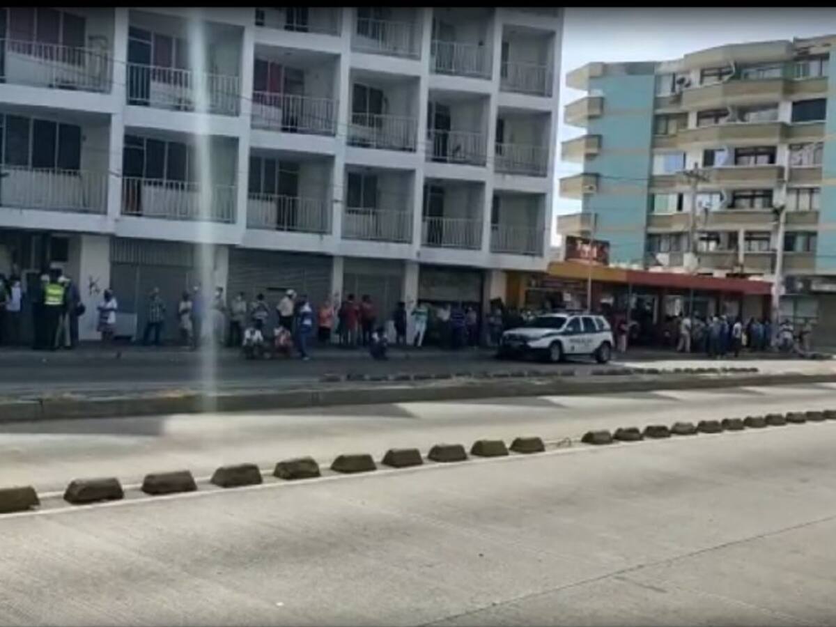 Gestión Social interviene filas para el pago de subsidio de Adulto Mayor