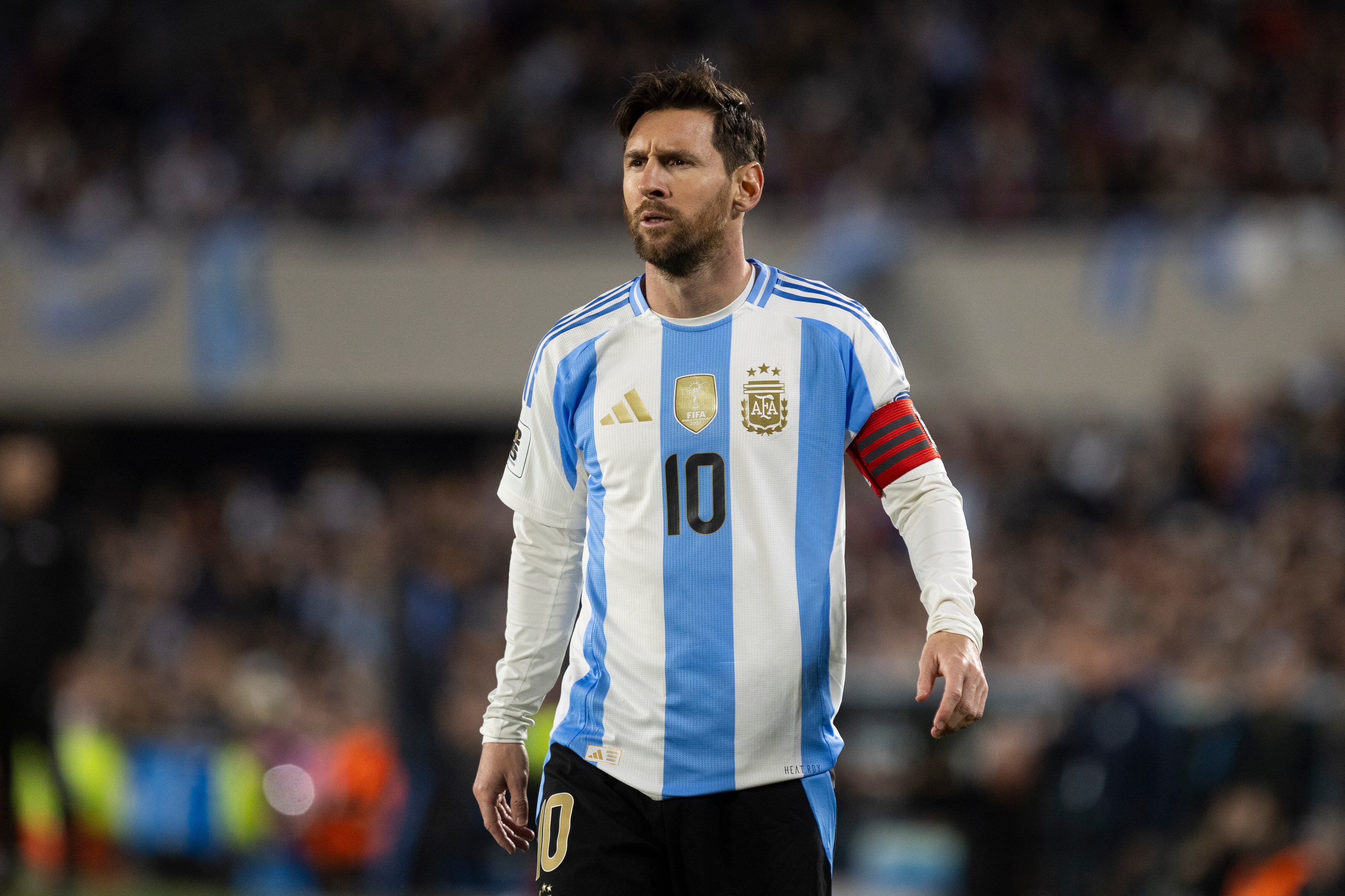 Messi se despide de la selección argentina. (Photo by Matias Baglietto/NurPhoto via Getty Images)