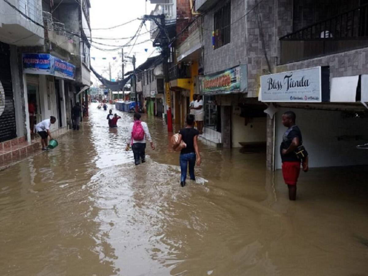 Millonarias pérdidas dejan las fuertes lluvias en Chocó