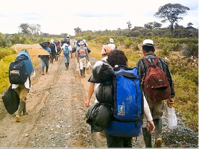 Habitantes de municipios como La Plata, La Argentina y Algeciras. Foto Redes Sociales.