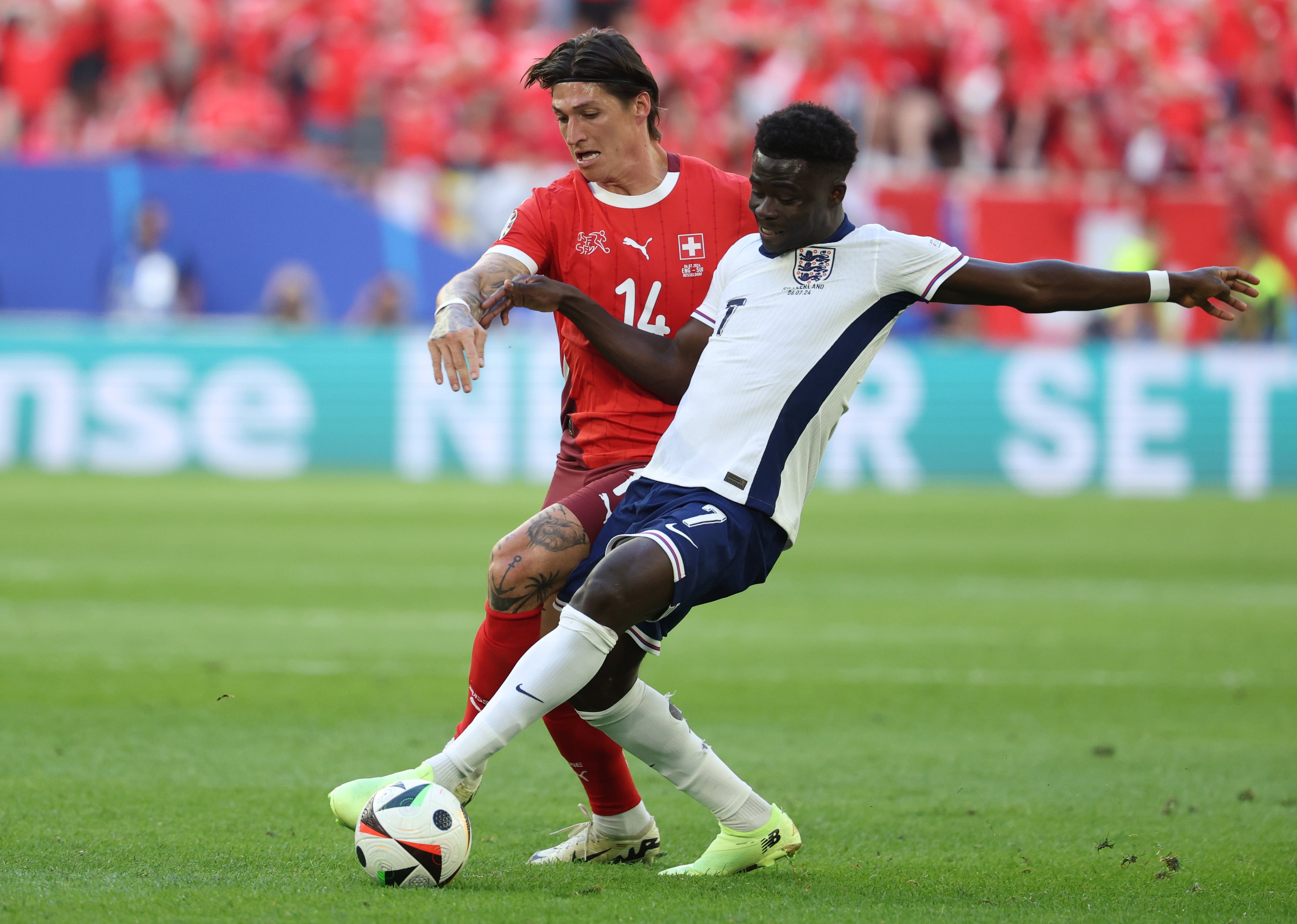 Inglaterra Vs. Suiza/ EFE