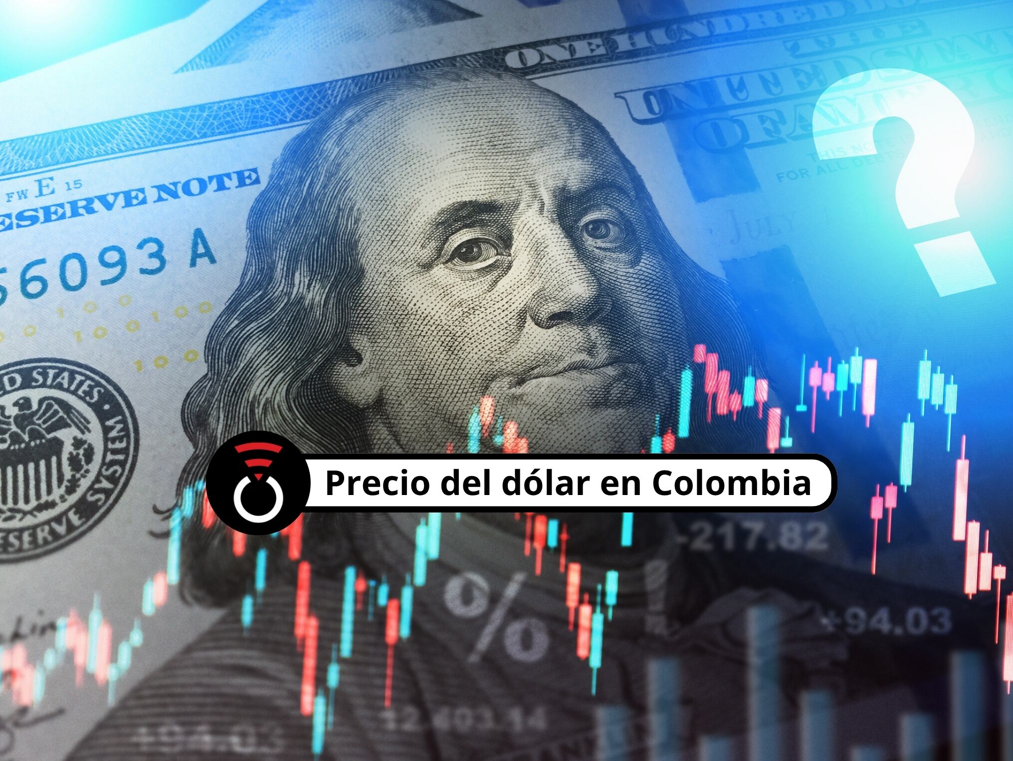 De fondo: Imagen ilustrativa del billete de cien dólares estadounidenses y una gráfica translúcida de estadísticas económicas (Crédito: Getty Images)