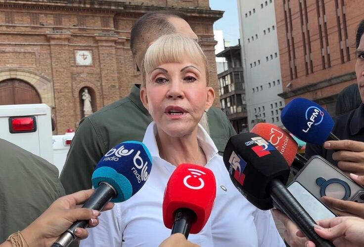 Gobernadora del Valle del Cauca. Foto: Caracol Radio.