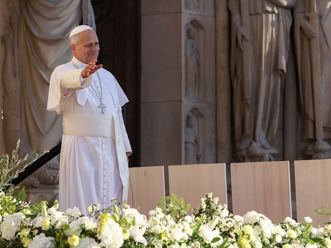 Papa León XIV en Francia. 25 de septiembre de 2026. Foto: Getty Images.