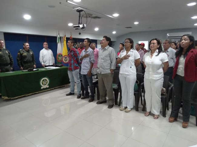 Policía en Bolívar realizó sensibilización a candidatos sobre Seguridad